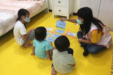 【中壢五權親子館】居家安全闖關活動志工
