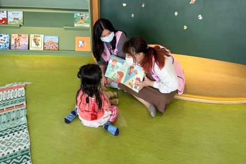 【龜山大華親子館】6月份陪伴幼兒志工