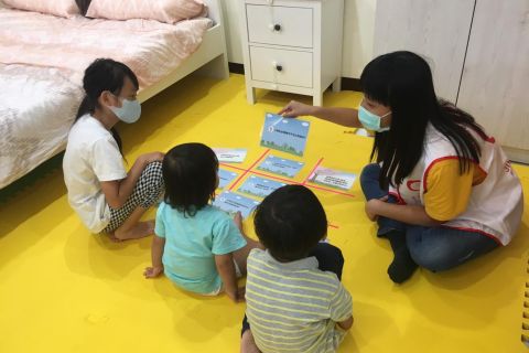 【中壢五權親子館】居家安全闖關活動志工