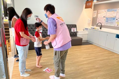 【龜山大華親子館】4月份假日館務志工