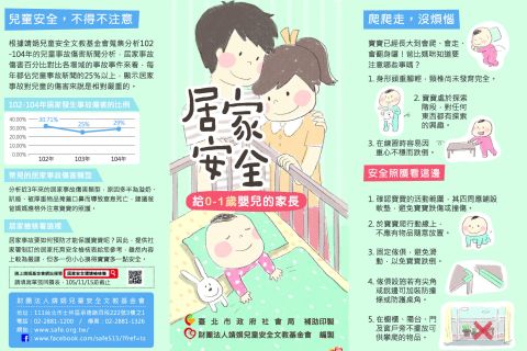 居家安全出版品：給0-1歲嬰兒的家長