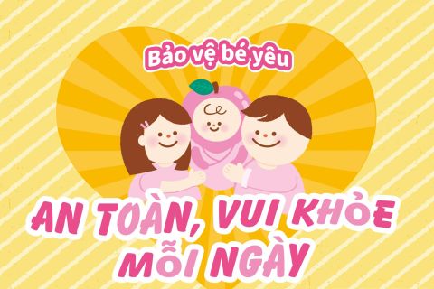 新生兒安全指南海報-越南文版Vietnamese